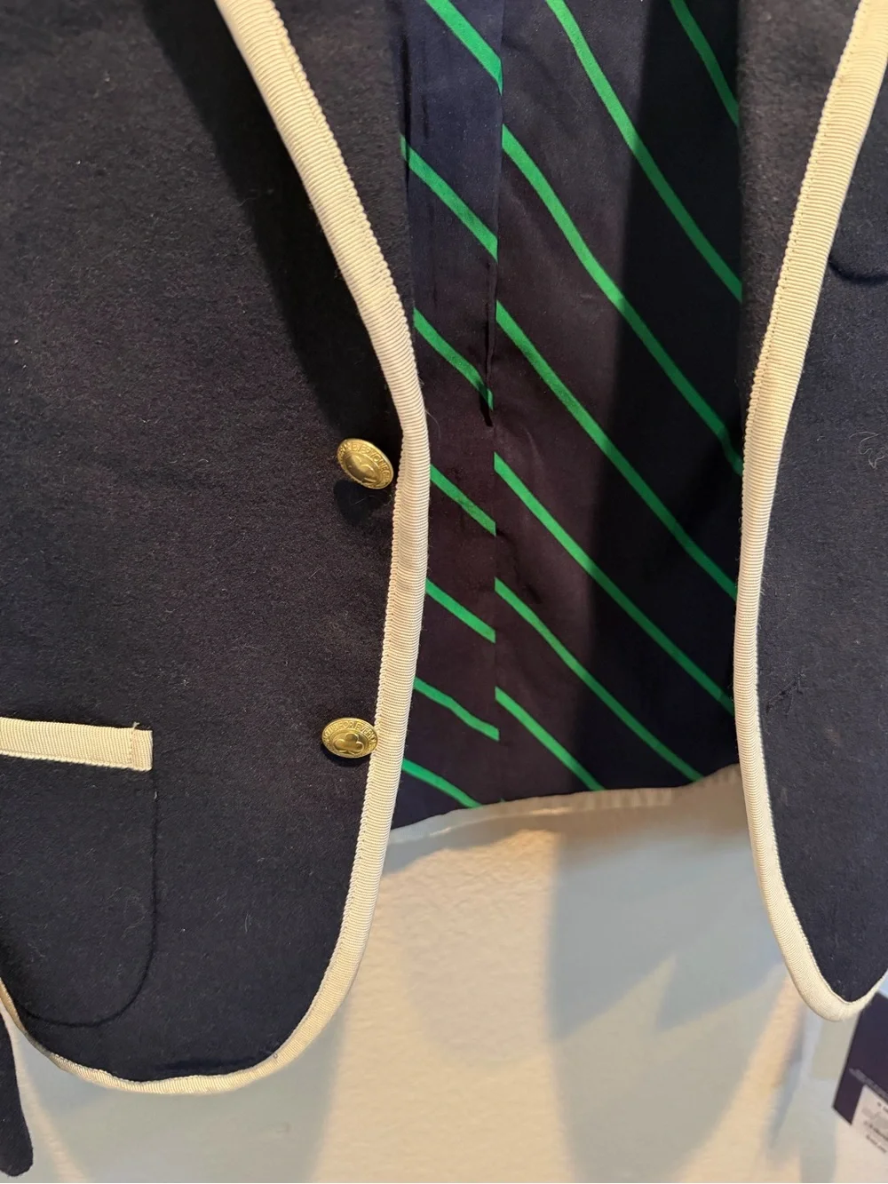 NWT Rowing Blazers for Target Navy Blazer with Gold Buttons Size Child Small 6/7